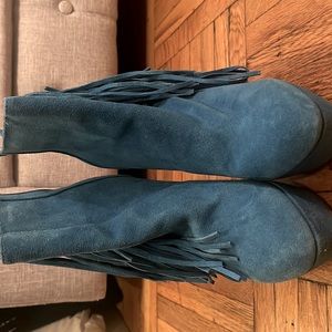 Steven Madden Fringe Booties